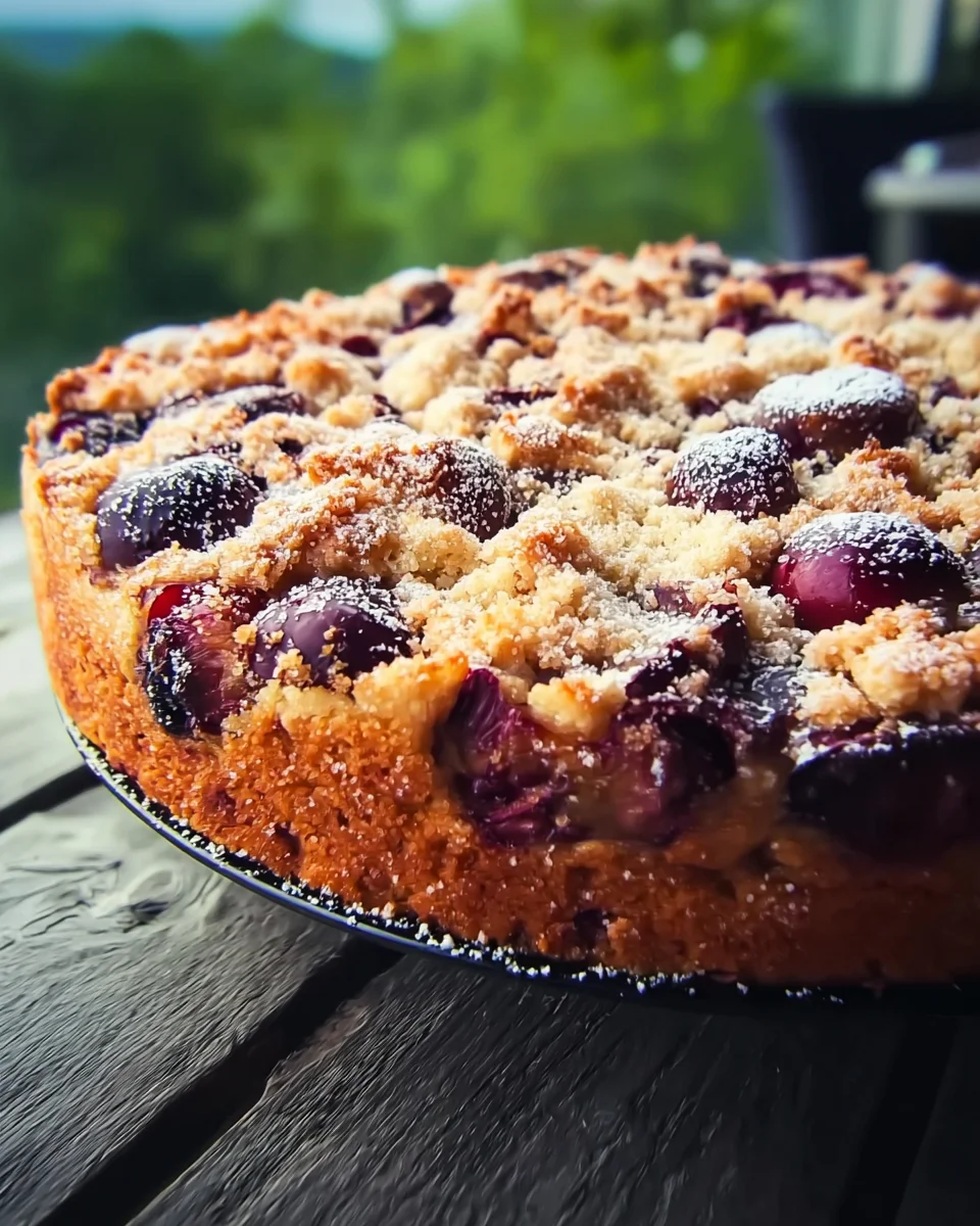 Zwetschgenkuchen mit Zimtstreuseln in 5 Minuten zubereitet!
